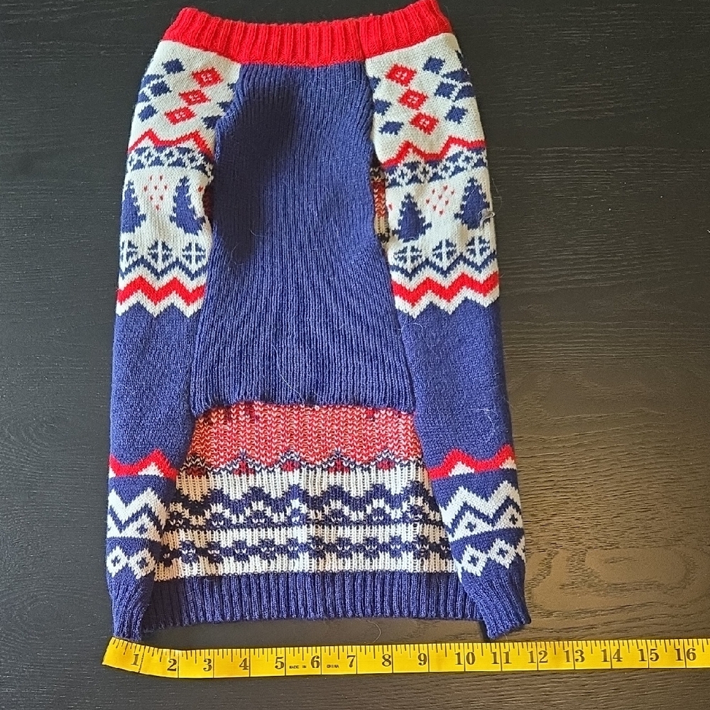 Festive Dog Sweater